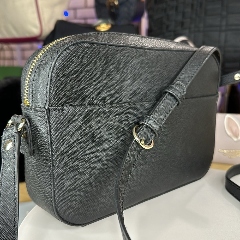 KARL LAGERFELD - Paris Maybelle Taxi NYC Black Crossbody Bag - Picture 9 of 16